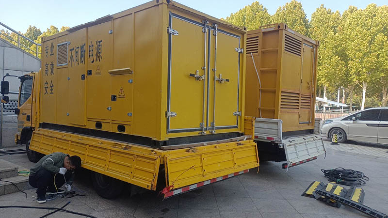 保定柴油发电机组和UPS电源配合使用时的注意事项